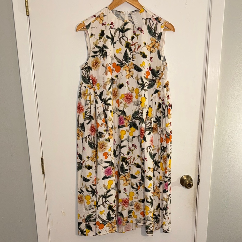 Floral Sleeveless Dress - Multicolor